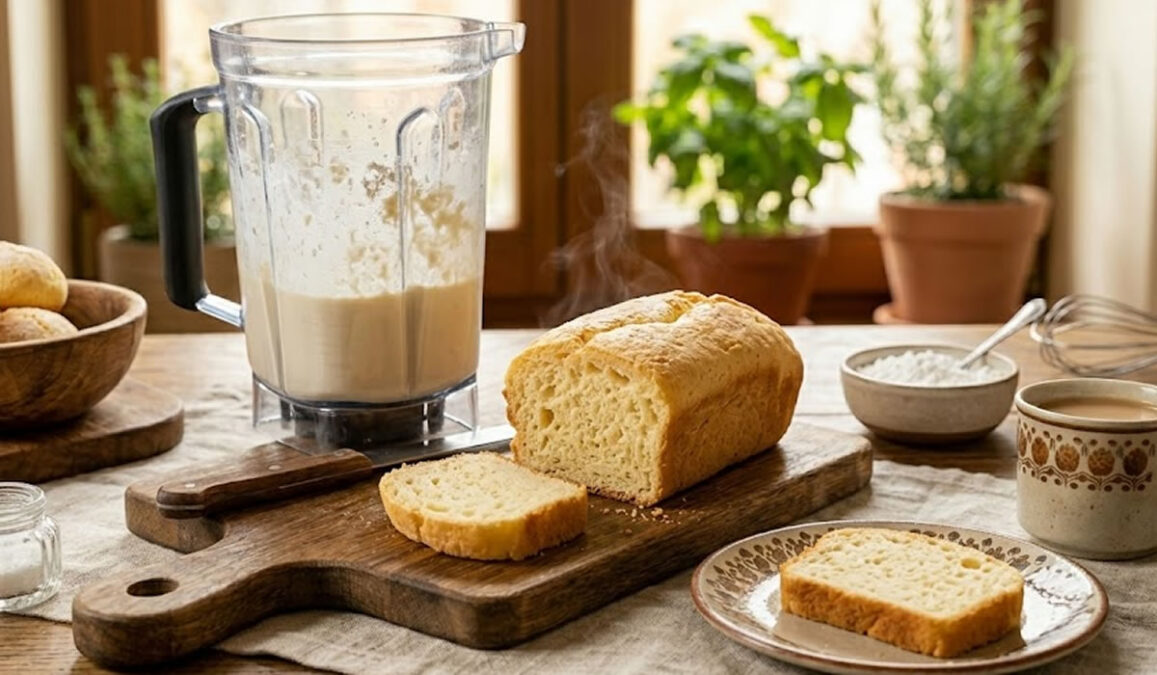 Pão de liquidificador