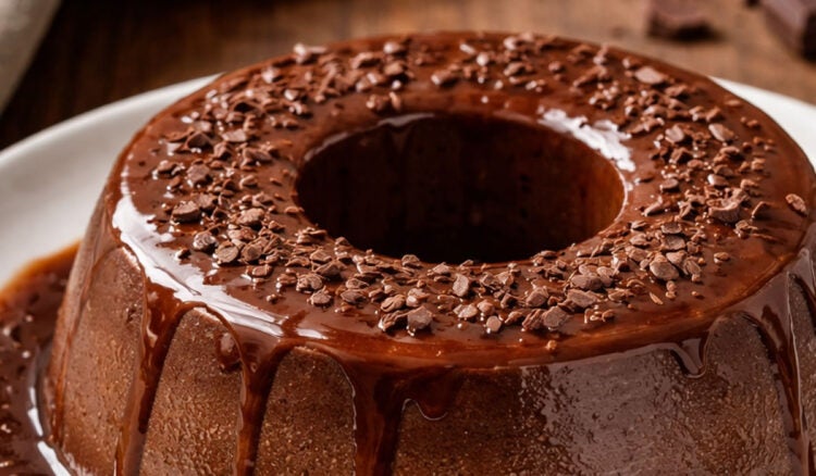 Pudim de chocolate