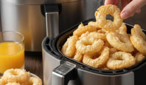 Biscoito de polvilho crocante na Air Fryer pronto em 20 minutos