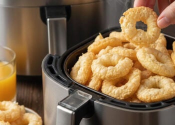 Biscoito de polvilho crocante na Air Fryer