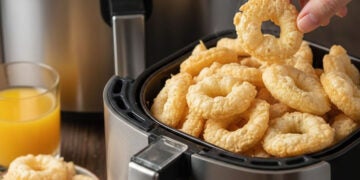 Biscoito de polvilho crocante na Air Fryer