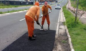 Hortolândia intensifica Operação Tapa-Buraco em 16 bairros