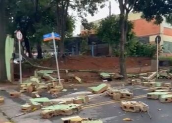 estragos em Hortolândia