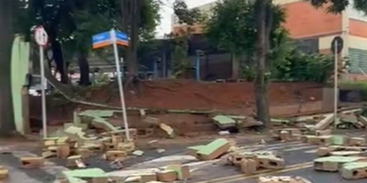 estragos em Hortolândia