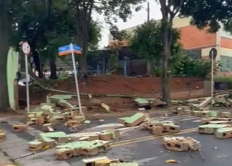 estragos em Hortolândia