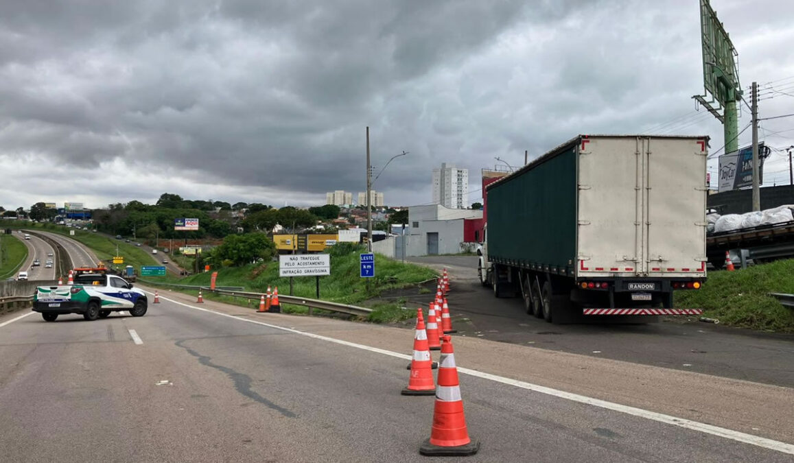 desviado na SP-101