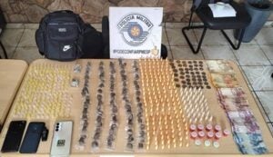 Homem é preso por tráfico de drogas após tentativa de fuga em Sumaré