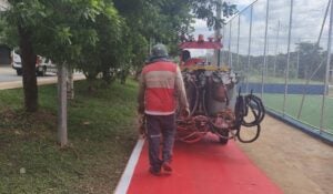 Novo parque do Jardim Amanda ganha ciclovia que já muda a paisagem do bairro