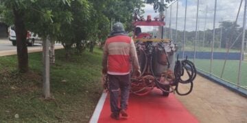 Novo parque do Jardim Amanda ganha ciclovia que já muda a paisagem do bairro