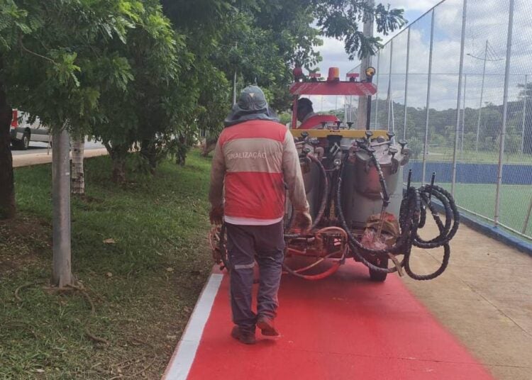 Novo parque do Jardim Amanda ganha ciclovia que já muda a paisagem do bairro