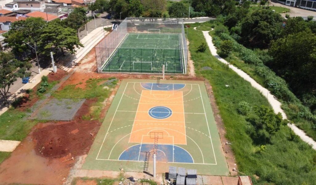 novos espaços esportivos