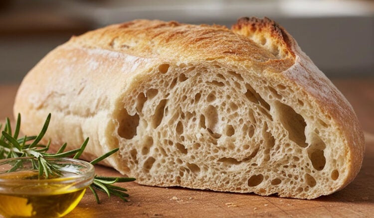 Pão ciabatta