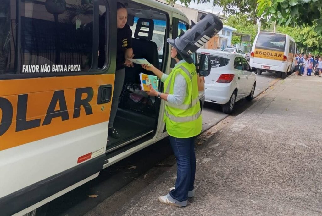 Ações de educação no trânsito