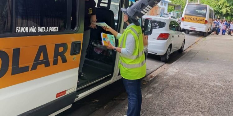 Ações de educação no trânsito