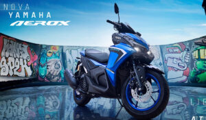 Yamaha lança Aerox ABS Connected com condições especiais neste sábado