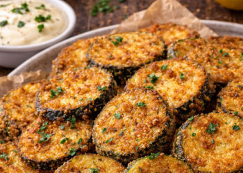 Abobrinha à milanesa