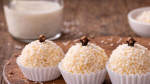 Beijinho fit fácil e cremoso receita saudável com poucos ingredientes