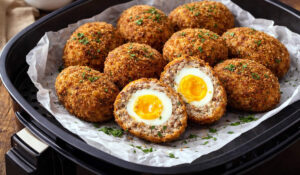 Bolovo na Airfryer: receita fácil, crocante por fora e suculenta por dentro