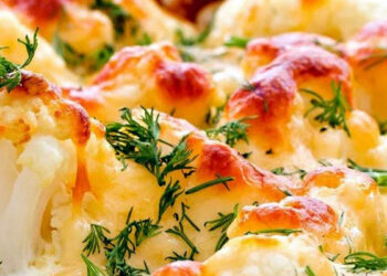 Couve-flor gratinada