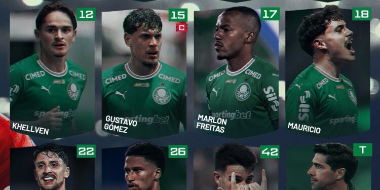 Veja a escalação do Palmeiras para a final do Paulistão