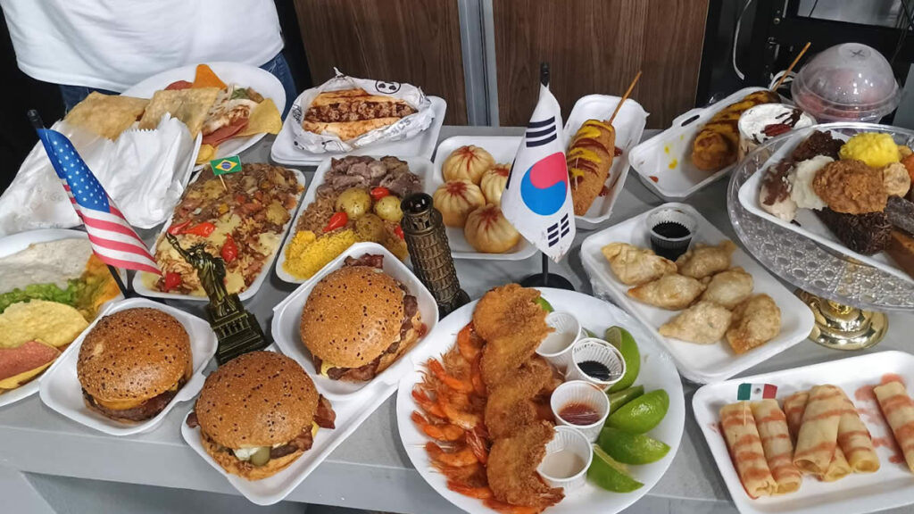 Festival gastronômico em Hortolândia