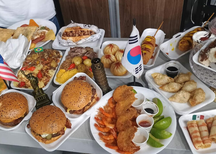 Festival gastronômico em Hortolândia