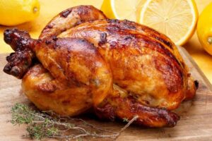 Frango assado com chimichurri: receita completa