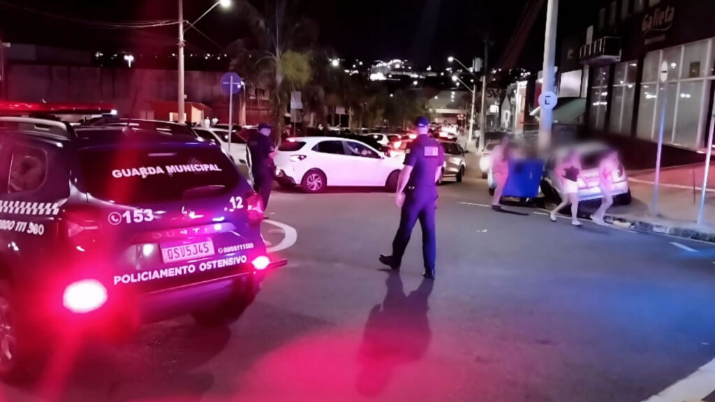 Guarda Municipal de Hortolândia dispersa fluxo no Centro