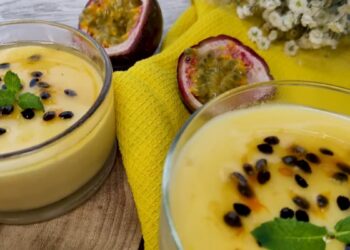 Mousse de maracujá: receita fácil pronta em 15 minutos