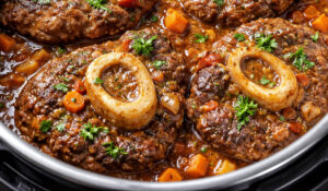 Ossobuco na pressão: receita clássica e suculenta