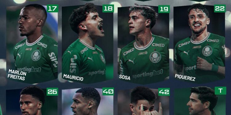 Palmeiras: Veja a escalação do Verdão para a final
