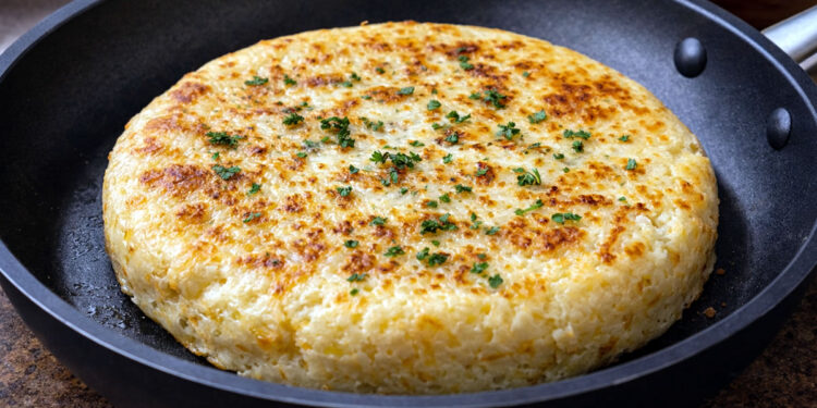 Pão de queijo de frigideira