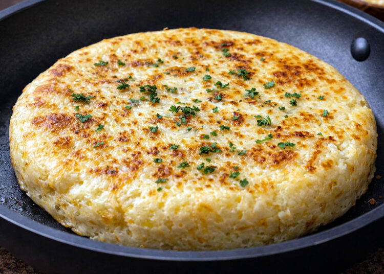 Pão de queijo de frigideira