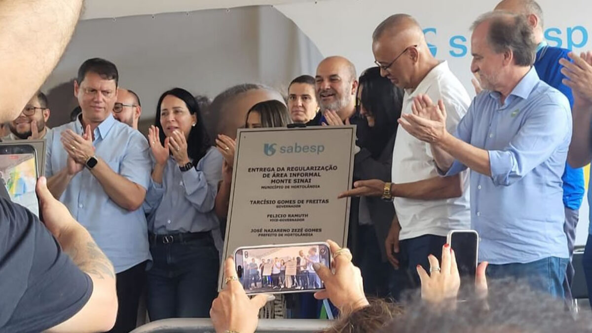 Prefeitura de Hortolândia e Sabesp concluem ações de saneamento básico no Monte Sinai