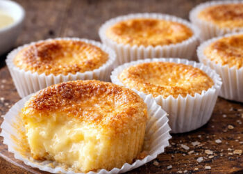 Queijada de leite condensado