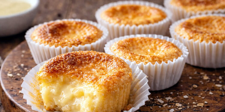 Queijada de leite condensado