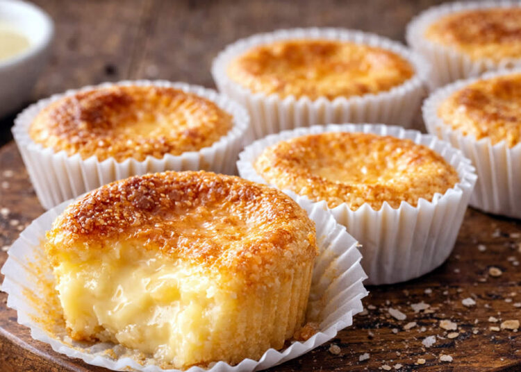 Queijada de leite condensado