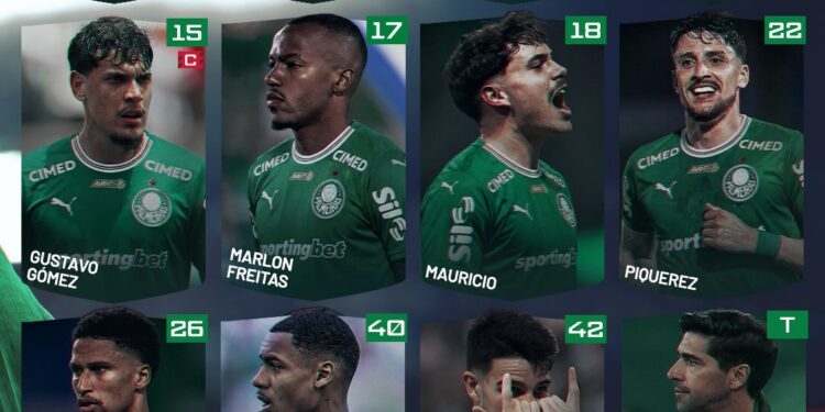Palmeiras: Veja a escalação do Verdão para o Choque-Rei