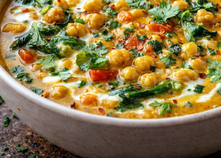 Sopa de grão-de-bico