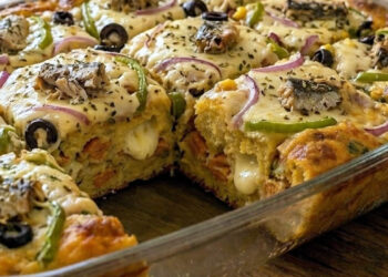 Torta de sardinha de liquidificador