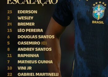 Brasil: Veja a escalação para o clássico com a França