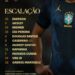 Brasil: Veja a escalação para o clássico com a França