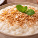 Arroz doce com leite de coco