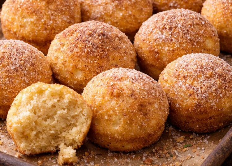 Bolinho de chuva assado