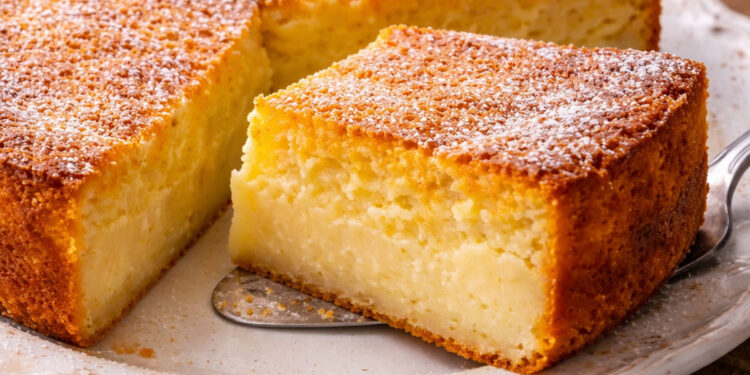 Bolo de fubá super cremoso