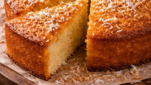 Bolo de mandioca com coco receita cremosa e fácil que derrete na boca