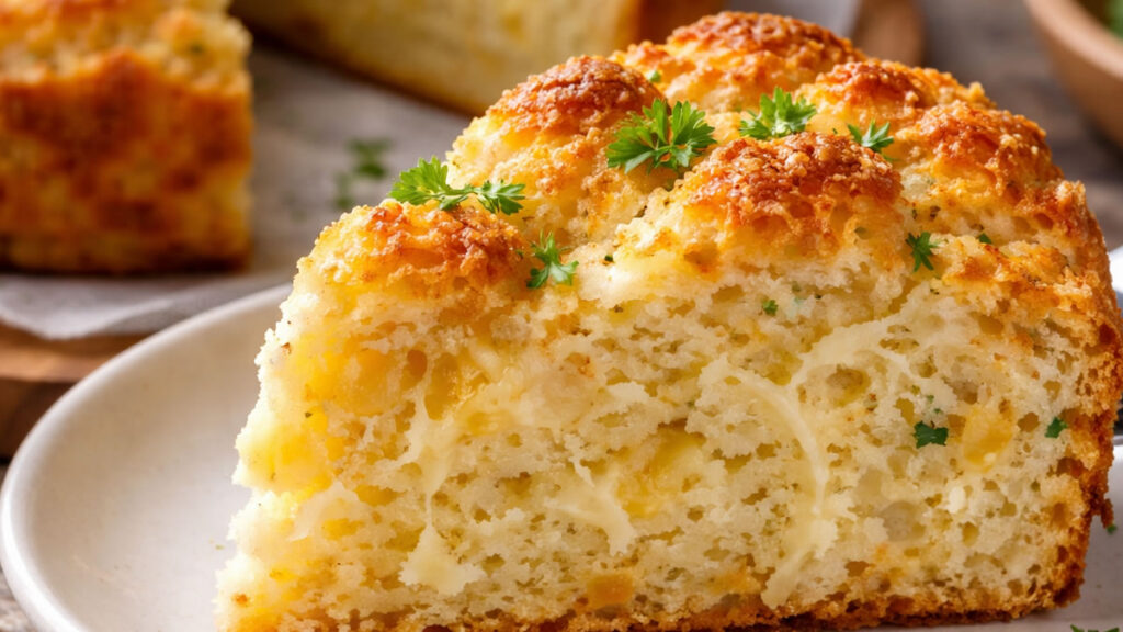 Bolo pão de queijo na air fryer