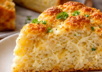 Bolo pão de queijo na air fryer