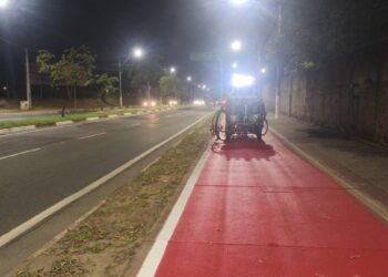 ciclovia na avenida Santana