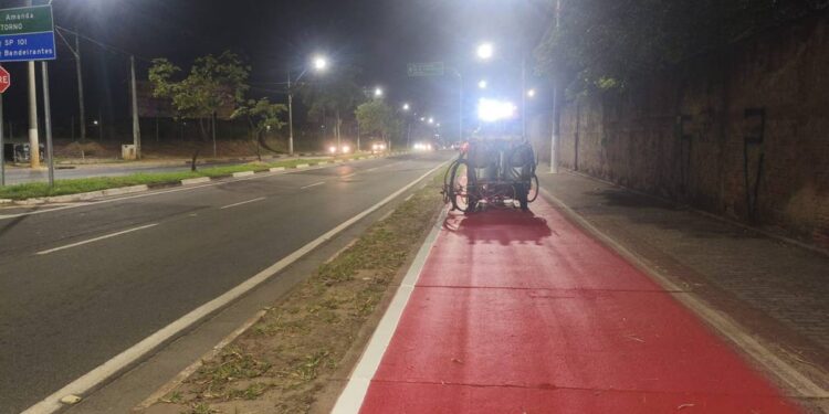 ciclovia na avenida Santana